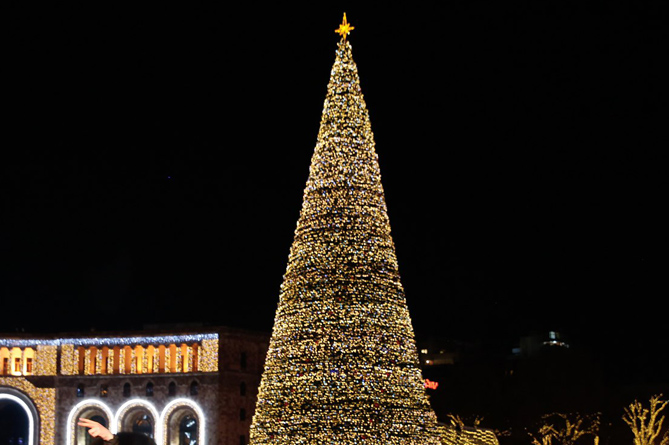 Հայաստանի գլխավոր տոնածառի լույսերը կվառվեն առաջիկա կիրակի