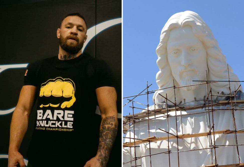 Конор Макгрегор восхитился строящейся в Армении самой большой статуей Христа (ФОТО) 