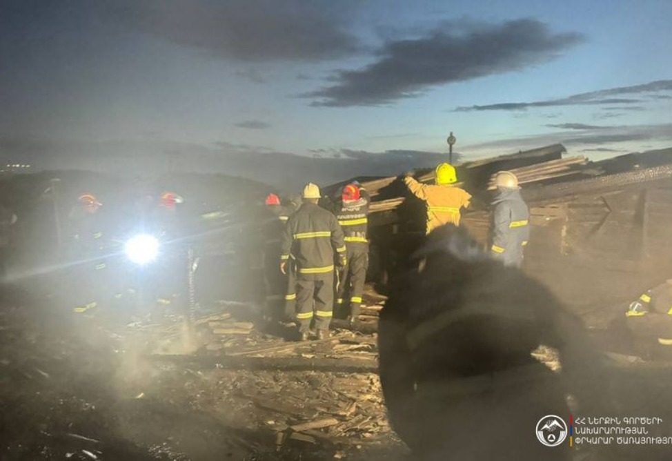 пожар, ул.Ханзадяна пожар, ул.Ханзадяна