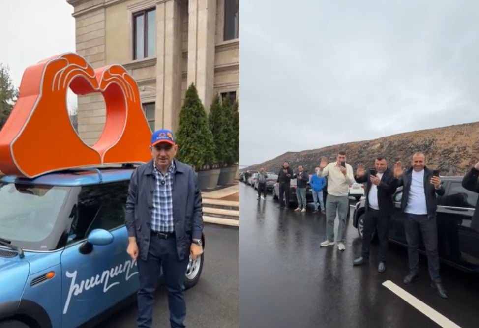 Մեկնարկել է Երևան–Գյումրի ավտոերթը՝ Նիկոլ Փաշինյանի մասնակցությամբ (ՎԻԴԵՈ)