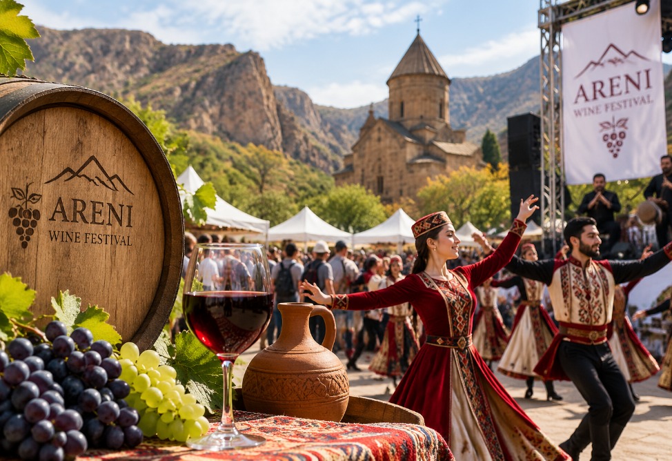 Գինի, երաժշտություն ու պար․ Արենիում կանցկացվի գինու փառատոնը