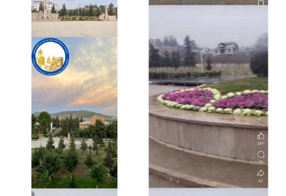 Азербайджанцы уничтожили мемориальный комплекс в арцахском Мартуни (ФОТО)