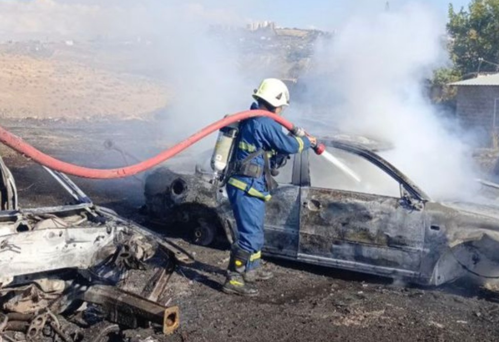 Զովունիում չշահագործվող մեքենաներ են այրվել․ դեպքի վայր է մեկնել 4 մարտական հաշվարկ