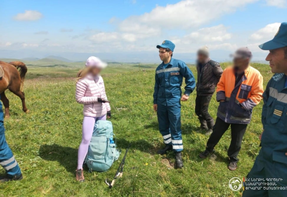  Армянские спасатели помогли туристке в Гегаркунике