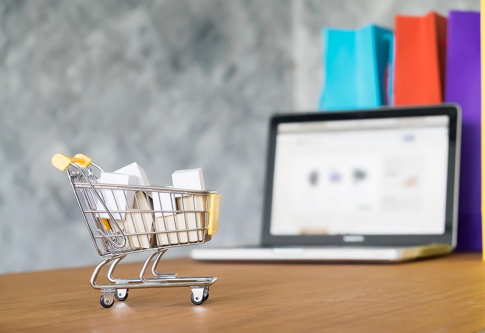 магазин тележка шоппинг онлайн-покупки