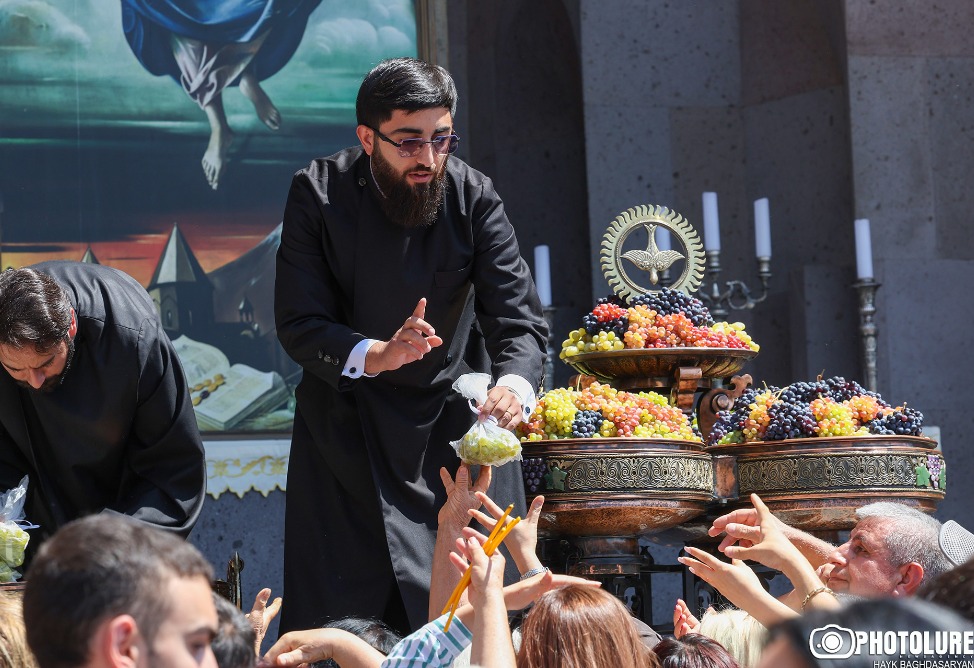 благословление винограда