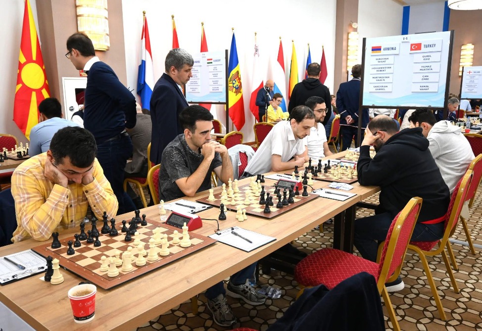 Եվրոպայի շախմատի թիմային առաջնության 8-րդ խաղափուլում ՀՀ կանանց հավաքականը հաղթել է  Թուրքիայի հավաքականին