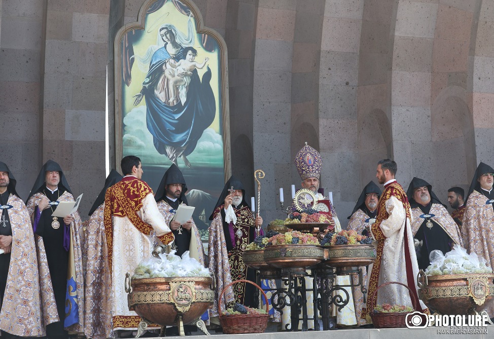 благословление винограда