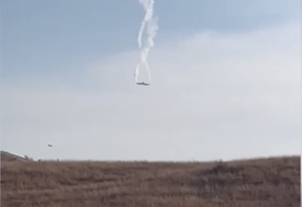 Самолет ВВС Турции потерпел крушение на грузино-азербайджанской границе