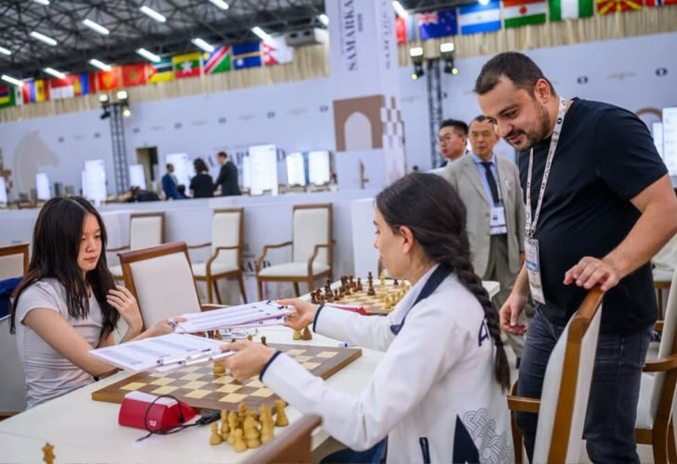 Շախմատի կանանց հավաքականը ոչ-ոքի ավարտեց հանդիպումը Հունաստանի ընտրանու հետ
