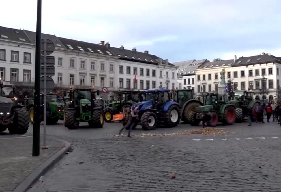 Брюссель протест