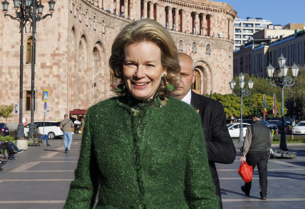 Королева Бельгии находится в Армении с рабочим визитом (ФОТО) 