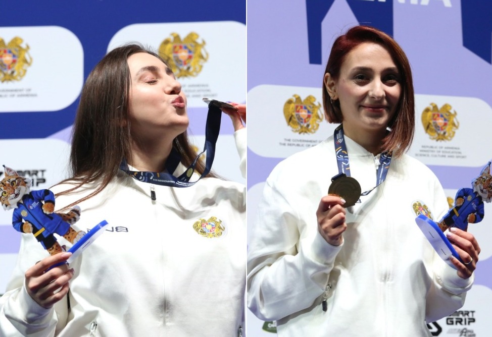 Золотые и серебряные медали завоевали армянские спортсменки на ЧЕ по стрельбе в Ереване 