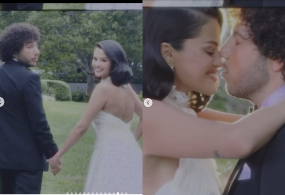 Ամերիկացի փոփ-աստղ Սելենա Գոմեսը կադրեր է հրապարակել իր հարսանեկան արարողությունից (ՎԻԴԵՈ, ՖՈՏՈ)