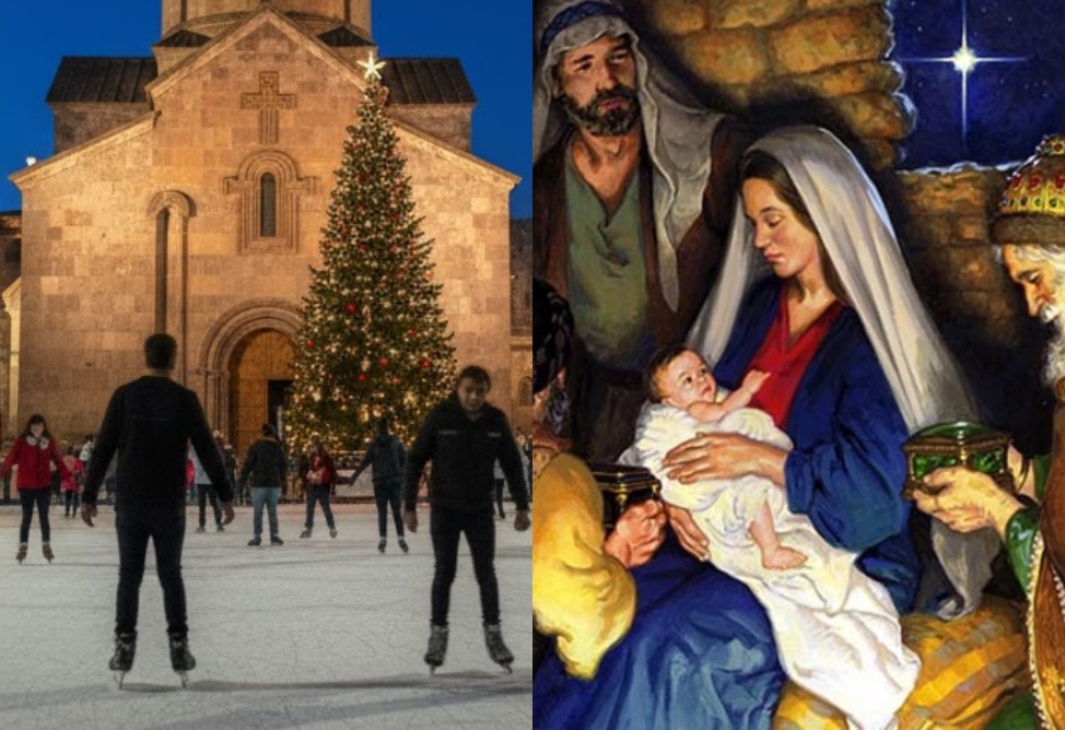 Եկեղեցի չմուշկներով և գիշերային հսկա լապտերներ․ Սուրբ Ծննդյան անսովոր ավանդույթները տարբեր երկրներում