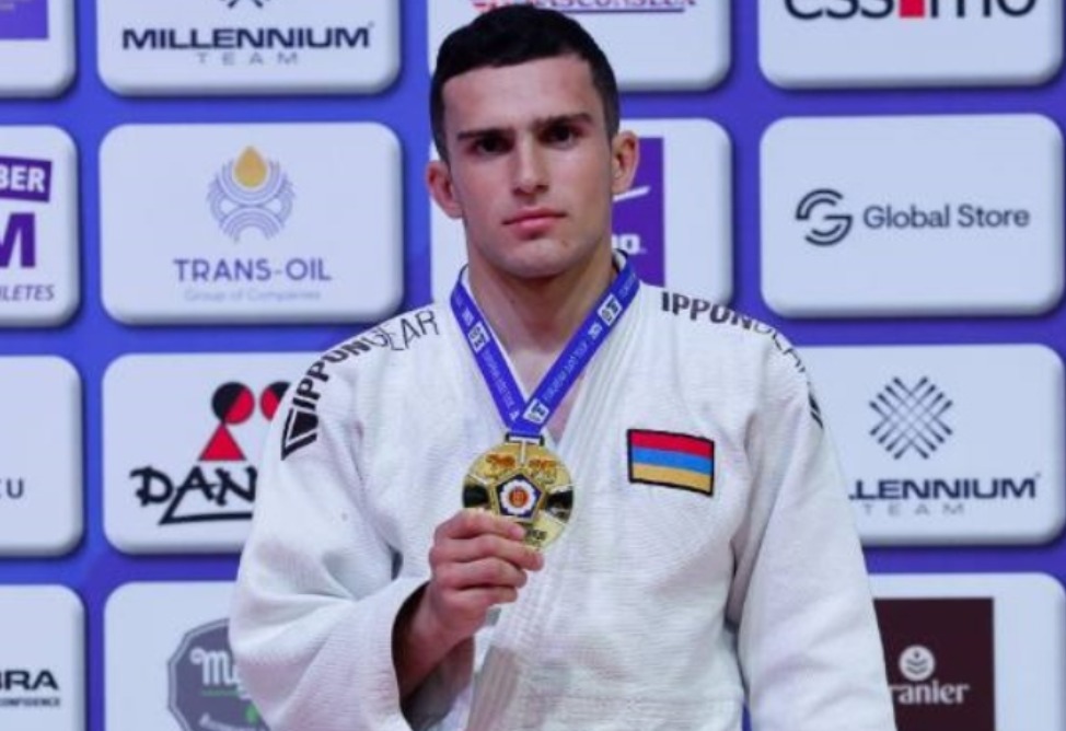 Վահե Աղասյանը՝ ձյուդոյի Եվրոպայի Մ23 տարեկանների առաջնության հաղթող