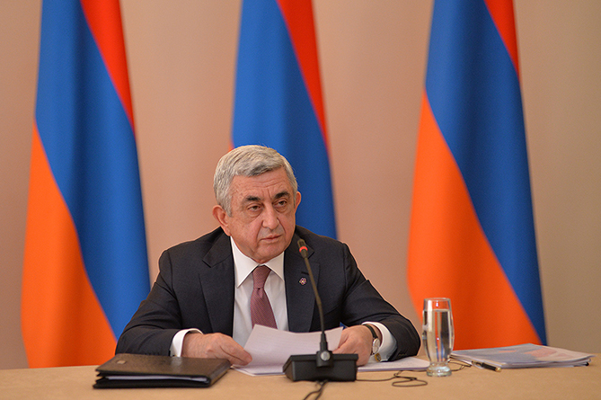 президент Армении Серж Саргсян
