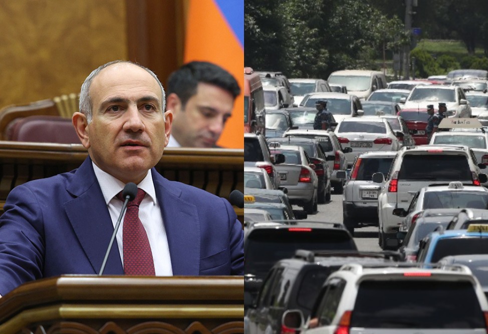 "Это не пробки, это хаос": армянский премьер - о транспортном движении в Ереване 