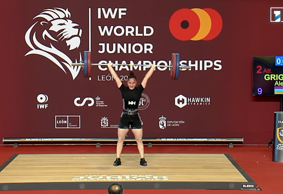 Ծանրամարտիկ Ալեքսանդրա Գրիգորյանը նվաճեց Երիտասարդների աշխարհի առաջնության բրոնզե մեդալ (ՎՒԴԵՈ)