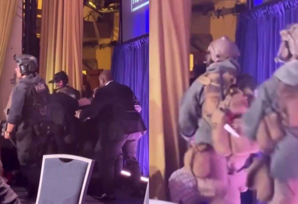 Կրակոցների են հնչել Թրամփի մասնակցությամբ ընթրիքի ժամանակ (ՖՈՏՈ, ՎԻԴԵՈ)