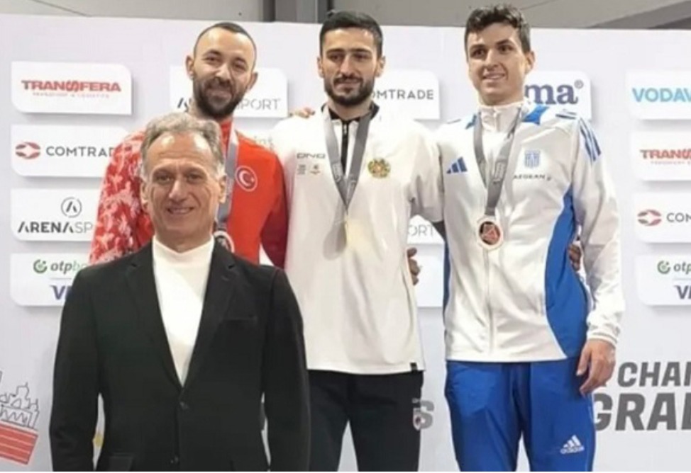 Աթլետներ Գոռ Հովակիմյանն ու Երվանդ Մկրտչյանը՝ Բալկանյան երկրների առաջնության հաղթողներ (ՖՈՏՈ)