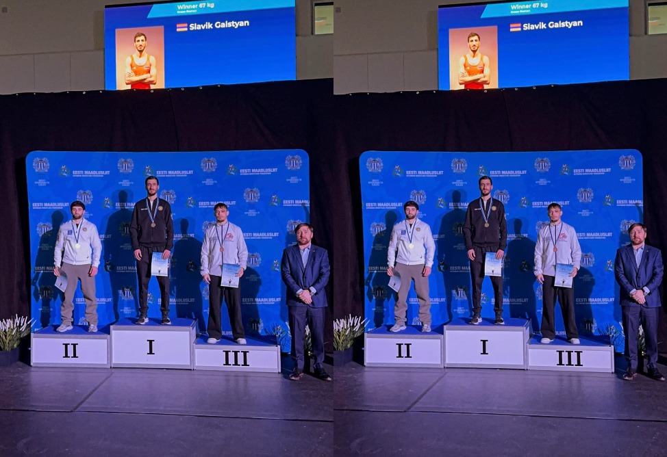 Борцы из Армении первенствовали на международном турнире в Эстонии 
