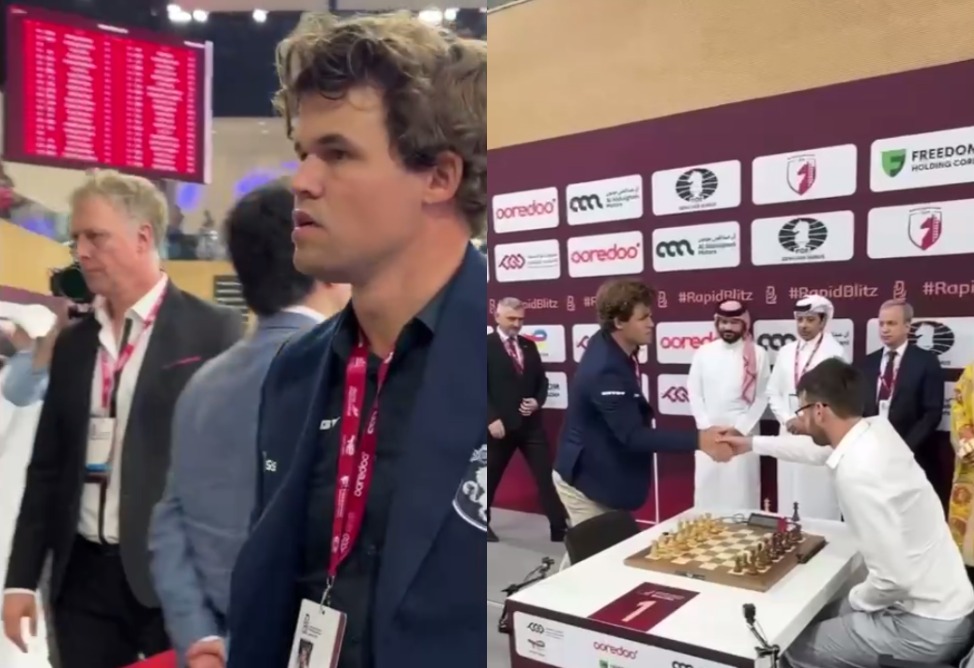 Գրոսմայստեր  Մագնուս Կարլսենը ուշացել է Քաթարում անցկացվող արագ և կայծակնային շախմատի աշխարհի առաջնության բացմանը (ՎԻԴԵՈ)