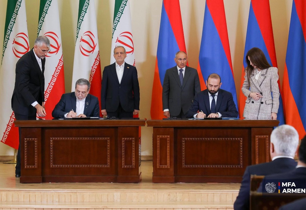 Հայաստանի և Իրանի միջև ստորագրվեցին մի շարք փաստաթղթեր տարբեր ոլորտներում համագործակցության վերաբերյալ