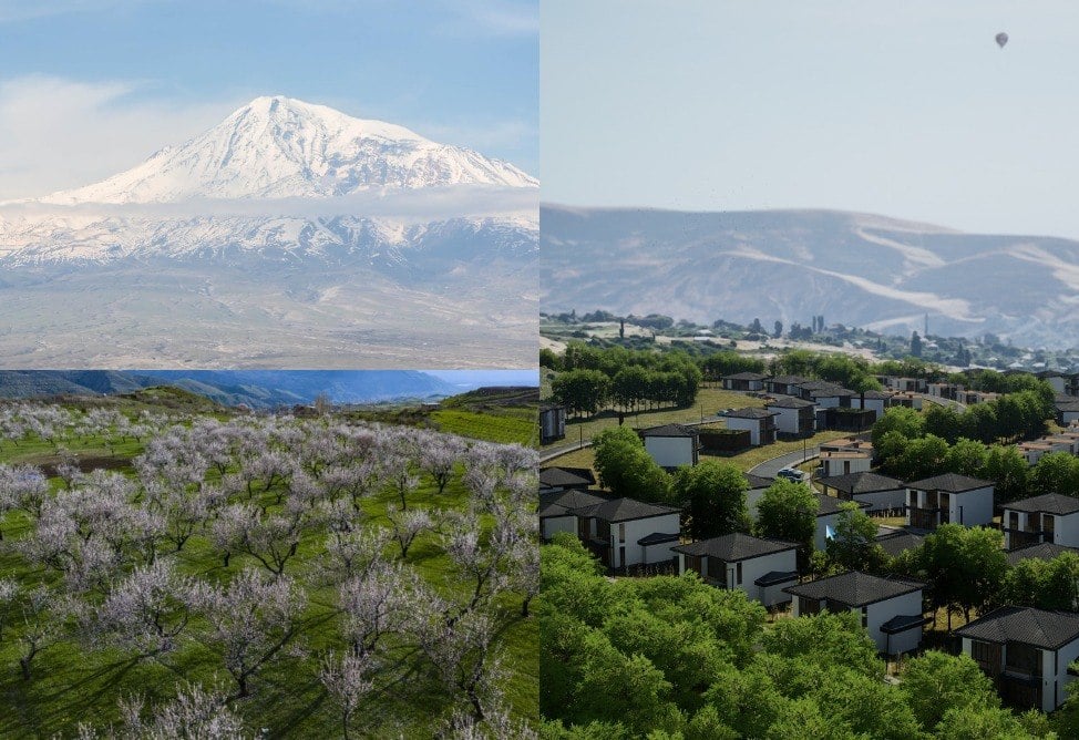 «Չեմ ուզում այստեղից ոչ մի տեղ գնալ»․ ծիրանի այգի և տեսարան դեպի Արարատ. ՀՀ–ում «հեքիաթային» թաղամաս է կառուցվում (ՖՈՏՈ, ՎԻԴԵՈ)