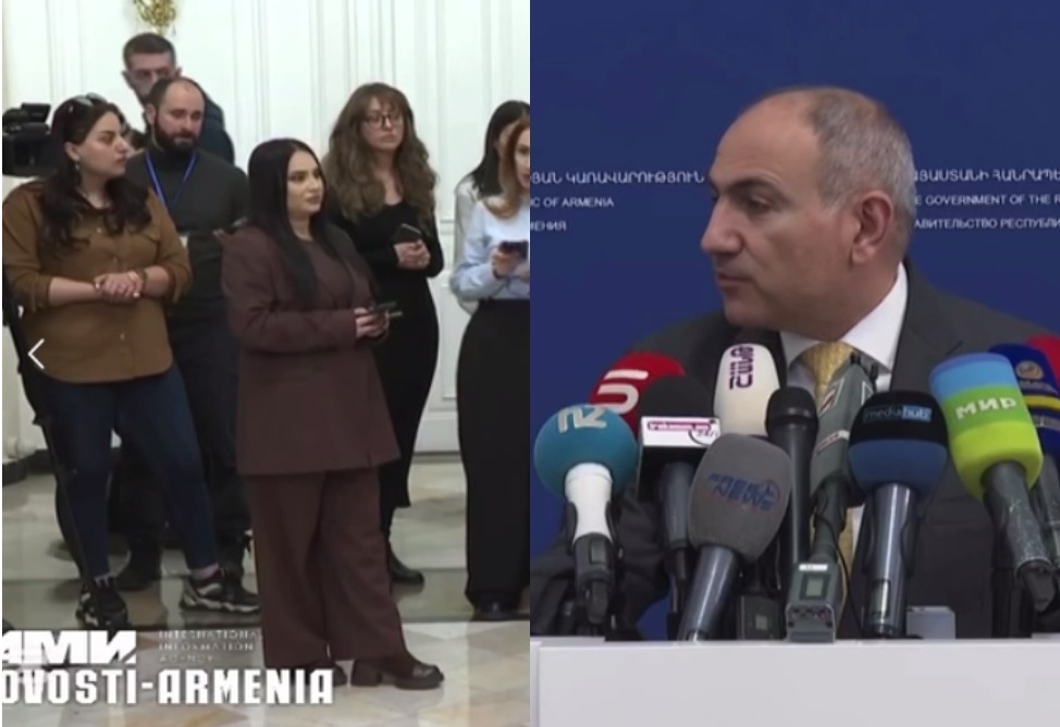 Եթե իմ պատասխանի ընթացքում ձայն հանեք, հաջորդ անգամ էս շենքում չեք հայտնվի, պարզ ա՞․ Փաշինյանը՝ լրագրողին (ՎԻԴԵՈ) Եթե իմ պատասխանի ընթացքում ձայն հանեք, հաջորդ անգամ էս շենքում չեք հայտնվի, պարզ ա՞․ Փաշինյանը՝ լրագրողին (ՎԻԴԵՈ)