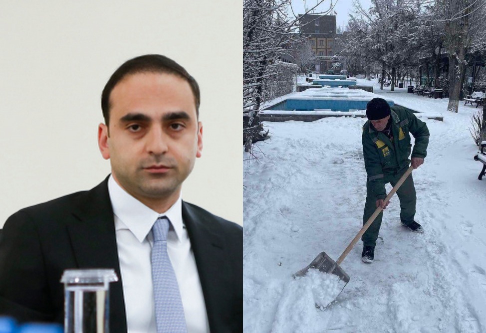 «Владелец магазина требует деньги за уборку снега»: мэр Еревана возмутился неинформированности хозсубъектов