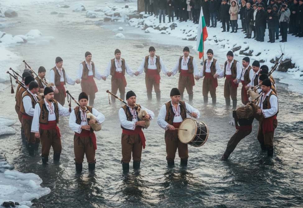 Болгария, освещение воды