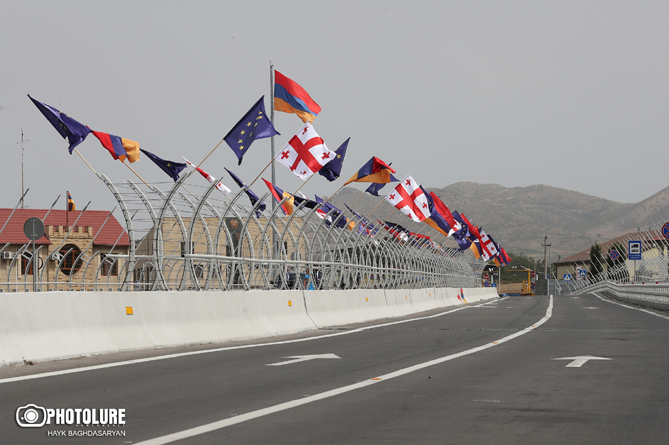 мост, Армения, Грузия, граница