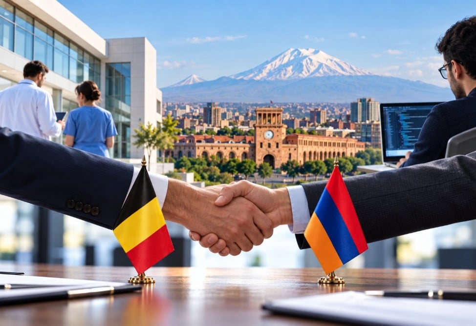 Բելգիացի գործարարները Հայաստանում ներդրումային ծրագրեր են քննարկում առողջապահության, IT-ի և շինարարության ոլորտներում