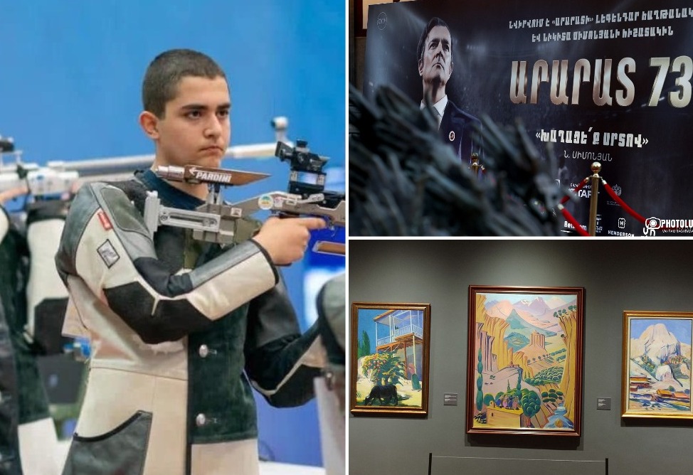 Хорошие новости недели: ереванская премьера фильма о Никите Симоняне, знаменосцы Олимпиады и новшества в Национальной галерее 