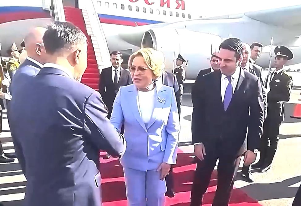 Валентина Матвиенко прибыла в Армению с официальным визитом