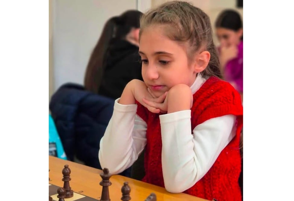 10-летняя шахматистка София Баграмян из Армении стала вице-чемпионкой Европы по рапиду 
