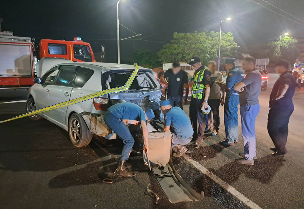 Երևանում երեք մեքենա է բախվել․ կա վիրավոր (ՖՈՏՈ)