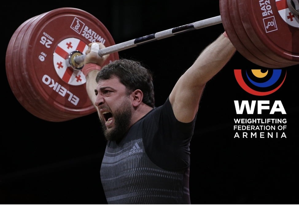 Тяжелоатлет Ара Аганян стал трехкратным вице-чемпионом Европы