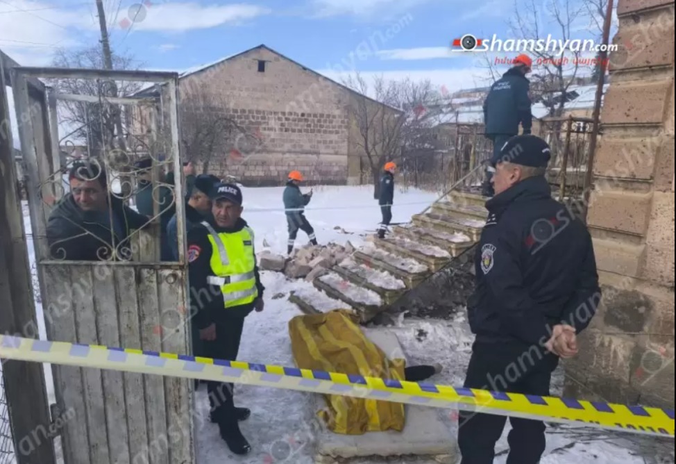 Ողբերգական դեպք՝ Շիրակի մարզում. Արթիկում բետոնե ծածկը փլուզվել է 64–ամյա տղամարդու վրա