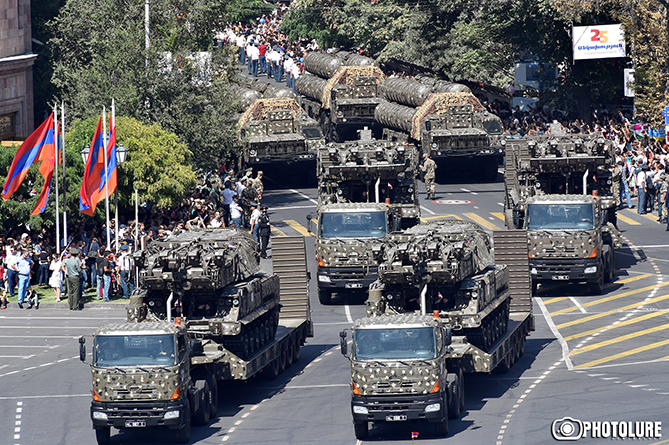 военный парад в Ереване