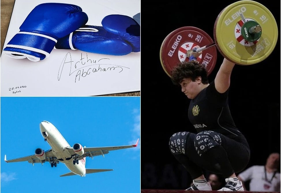 Хорошие новости недели: новые рейсы, медали штангистов и спортшкола Артура Абрахама в Ереване 