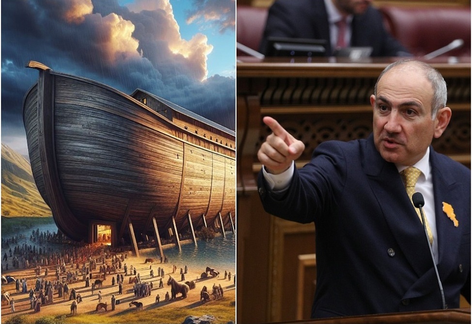 Пашинян предложил посадить оппозиционеров в Ноев ковчег и отправить «в открытое море мировой истории»